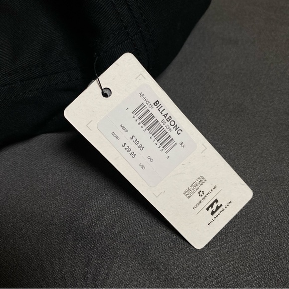 Billabong Charcoal Bucket Hat with Logo - Picture 7 of 8